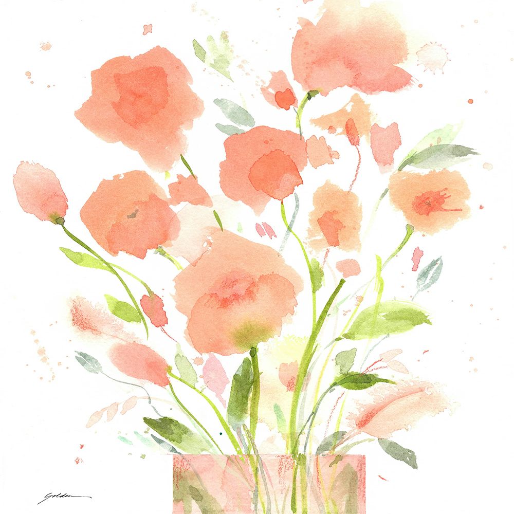Peach Fuzz art print by Sheila Golden for $57.95 CAD