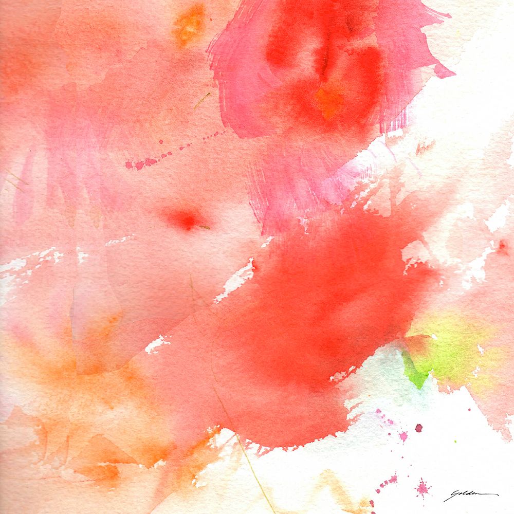 Abstract Rose art print by Sheila Golden for $57.95 CAD