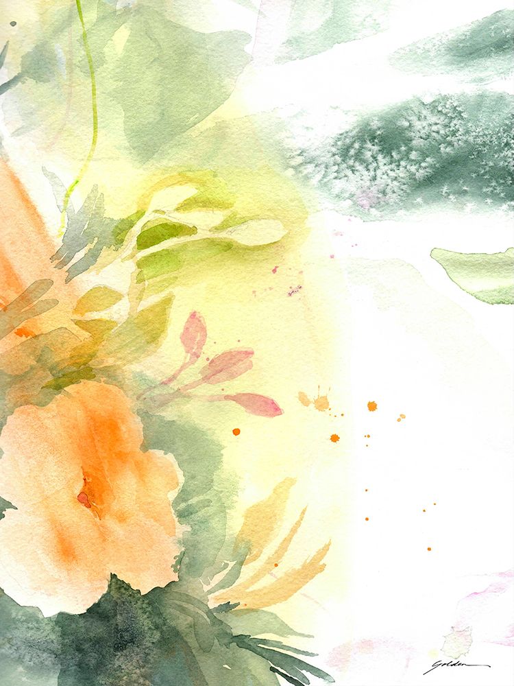 Spirit Flower 3 art print by Sheila Golden for $57.95 CAD