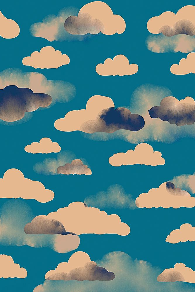 Vintage Clouds art print by Matt Gold for $57.95 CAD