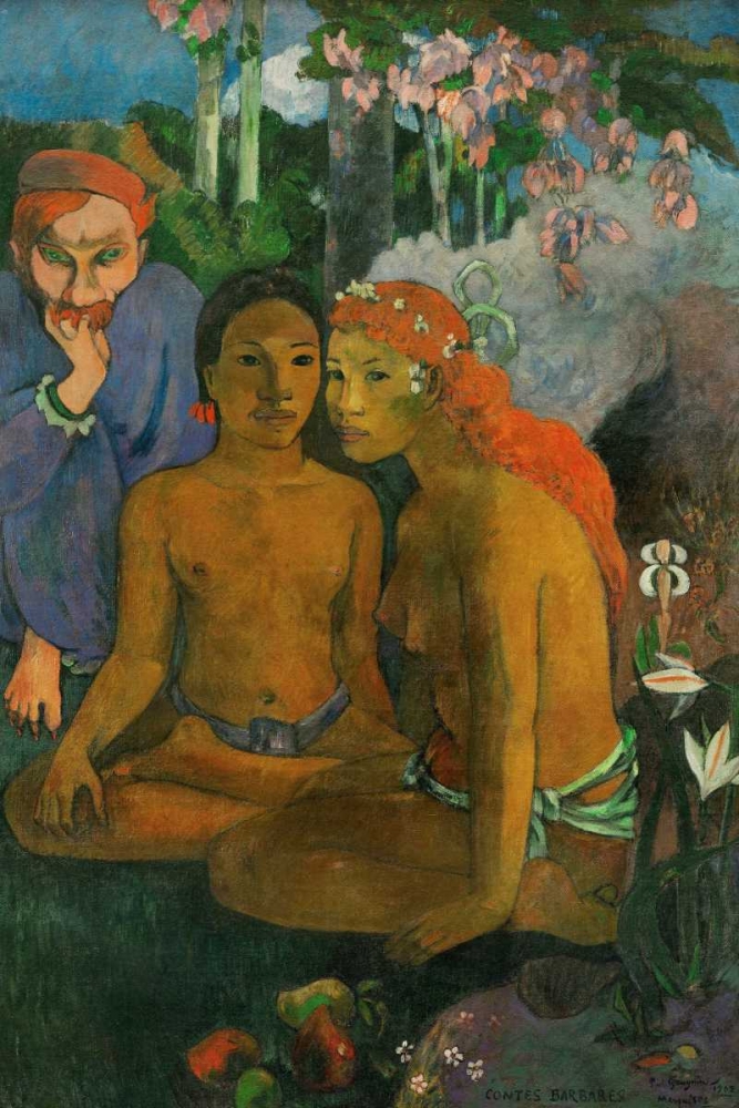 Contes barbares art print by Paul Gauguin for $57.95 CAD