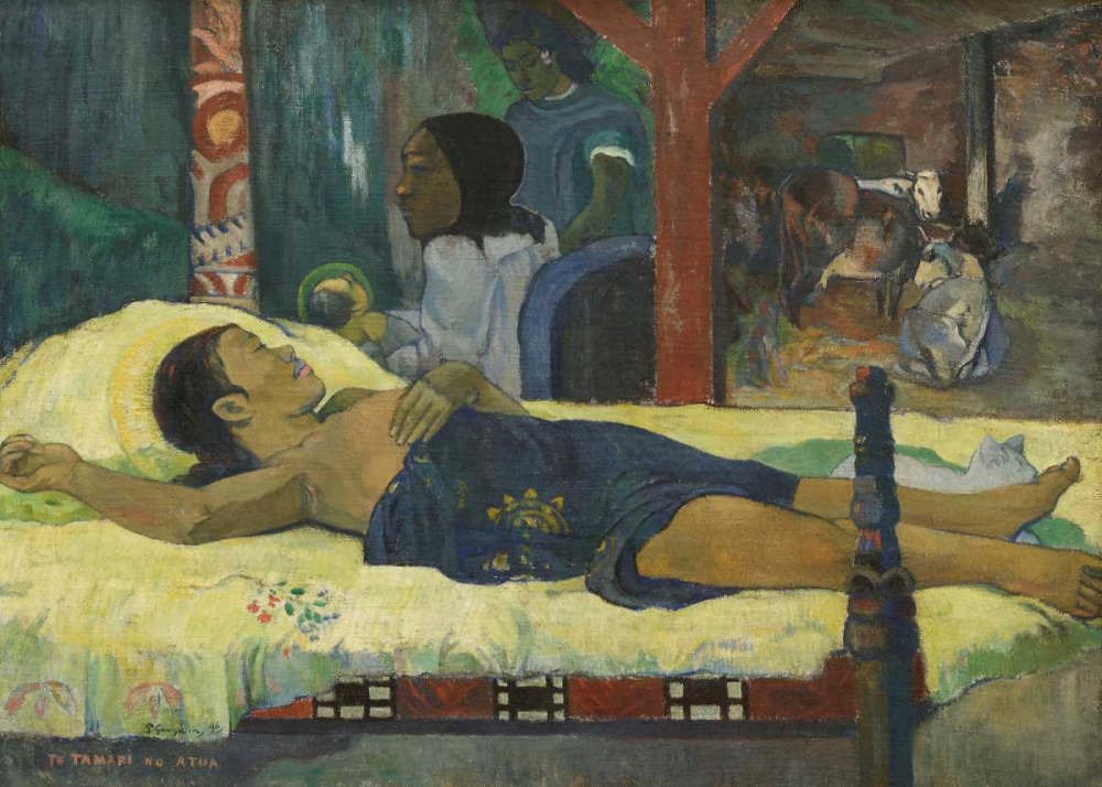 The Birth art print by Paul Gauguin for $57.95 CAD