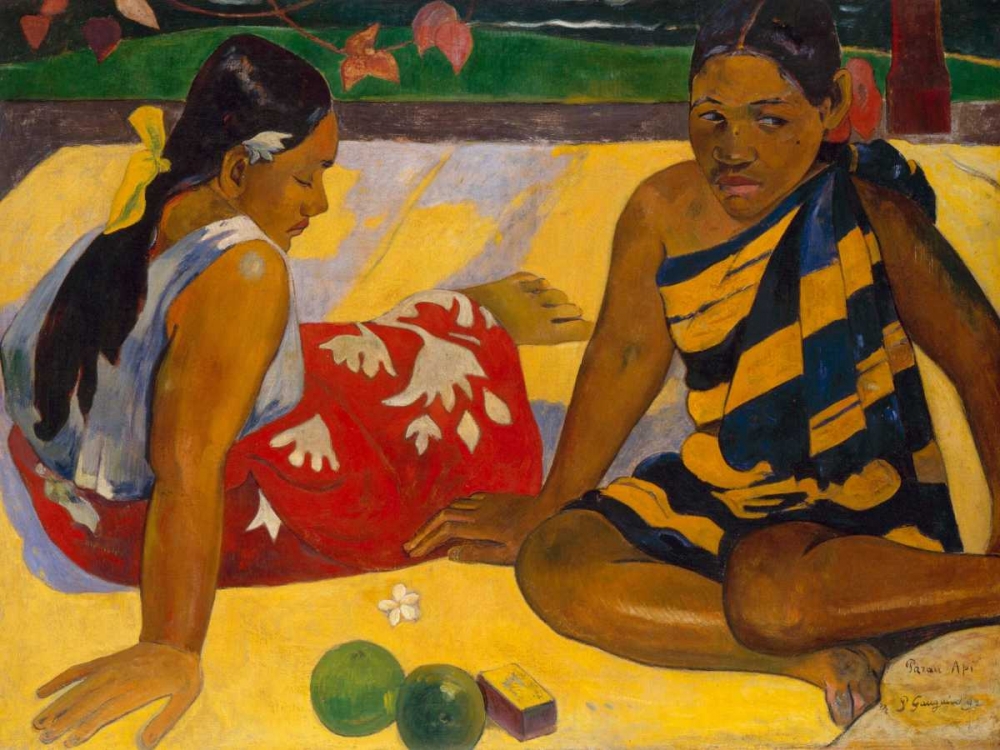 What News art print by Paul Gauguin for $57.95 CAD