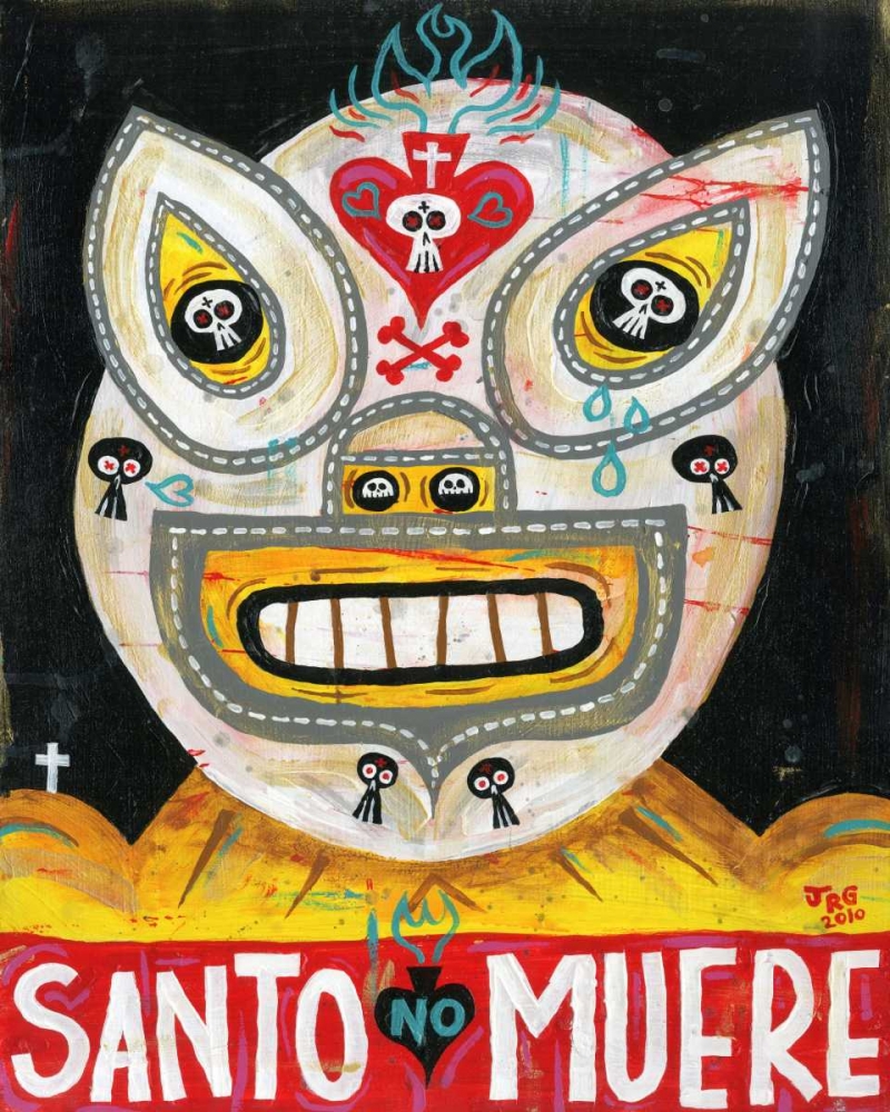 Santo art print by Jorge R. Gutierrez for $57.95 CAD