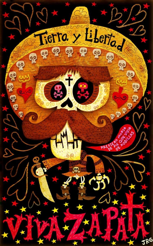 Viva Zapata art print by Jorge R. Gutierrez for $57.95 CAD
