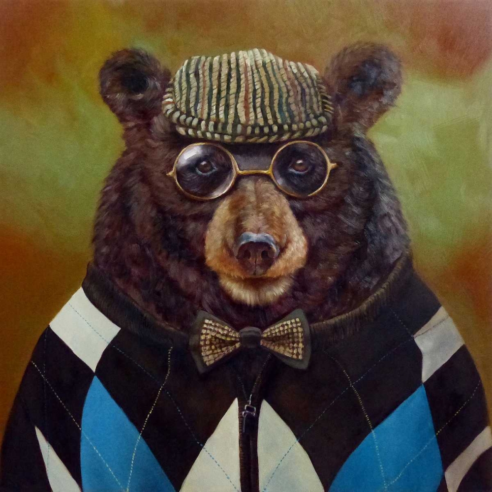 Papa Bear art print by Lucia Heffernan for $57.95 CAD