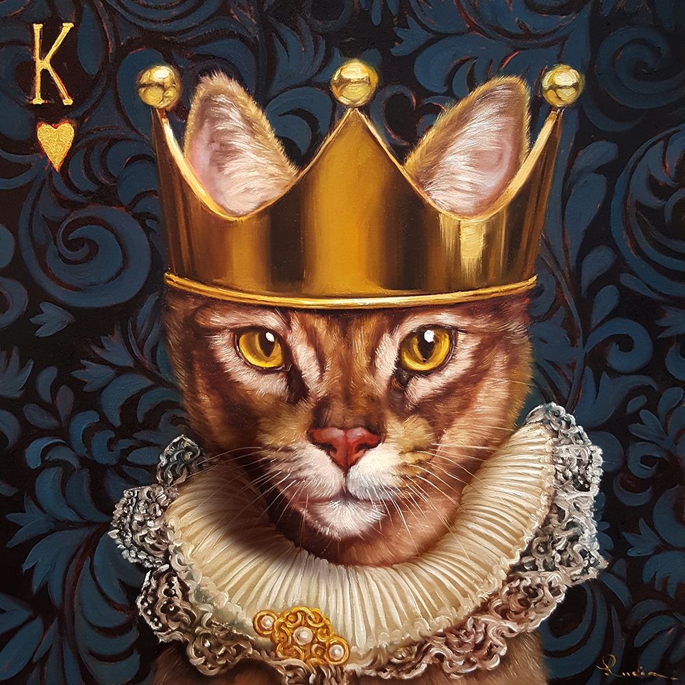 King of Hearts art print by Lucia Heffernan for $57.95 CAD