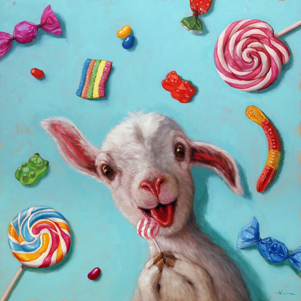 Kid In The Candy Store art print by Lucia Heffernan for $57.95 CAD