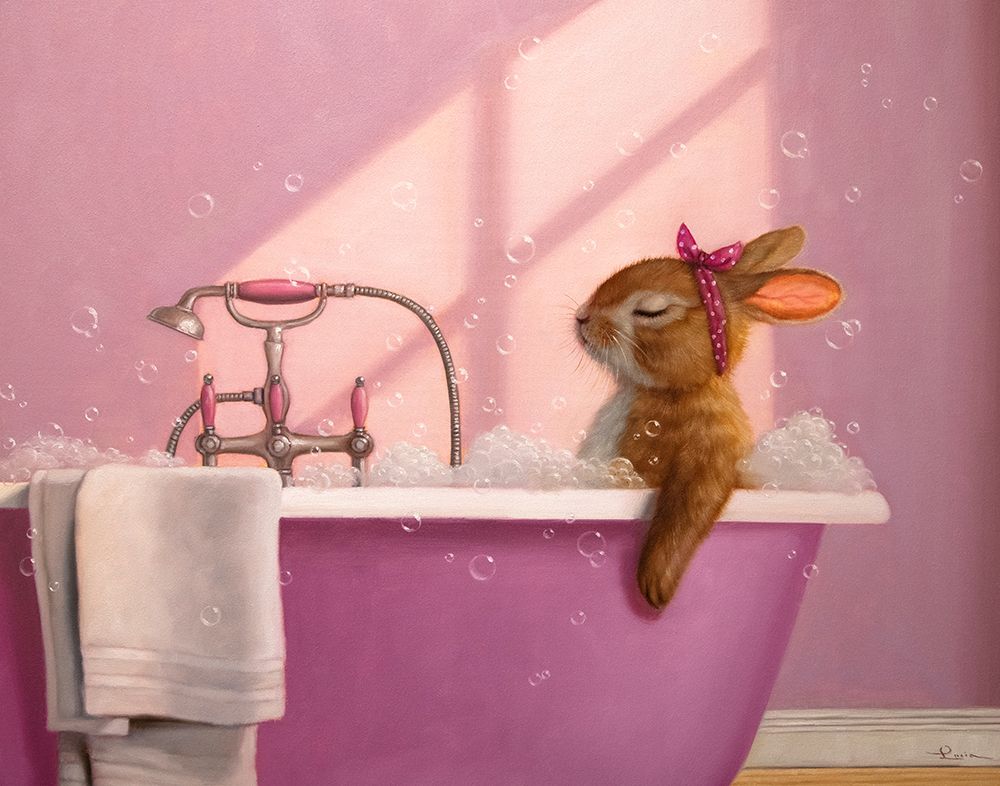 The Bubble Bath art print by Lucia Heffernan for $57.95 CAD