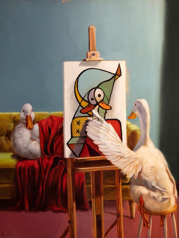 Duckcasso art print by Lucia Heffernan for $57.95 CAD