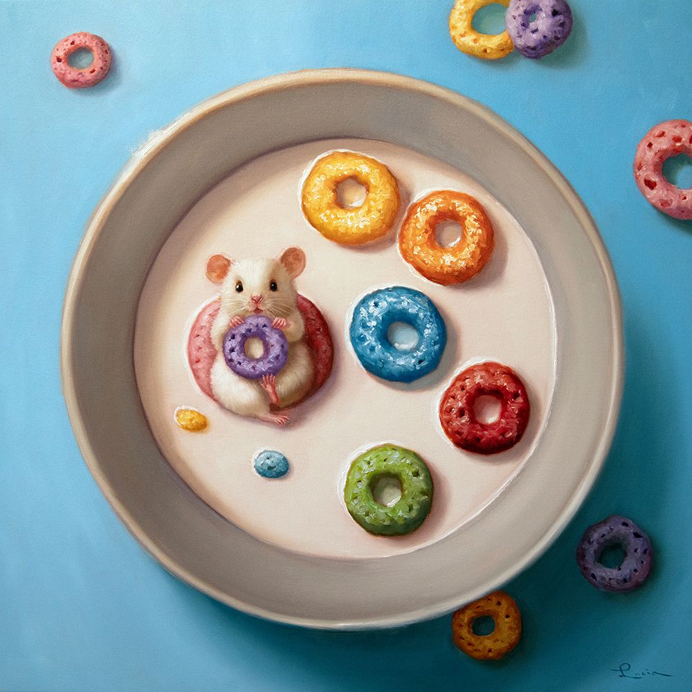 Morning Dunk art print by Lucia Heffernan for $57.95 CAD