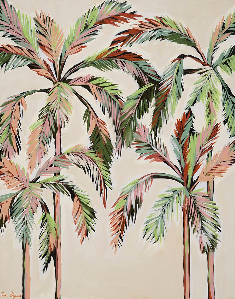 Palm Trees art print by Dani Heyward for $57.95 CAD