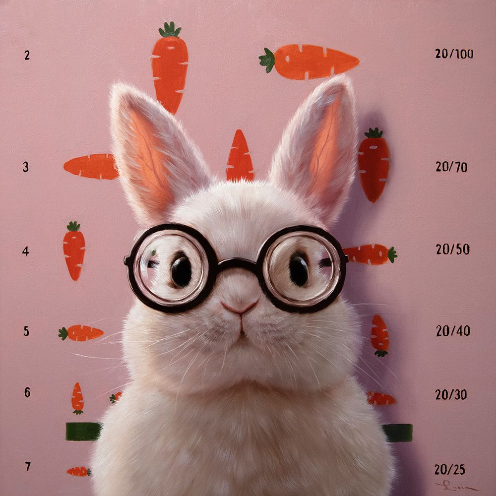 Eye Exam art print by Lucia Heffernan for $57.95 CAD