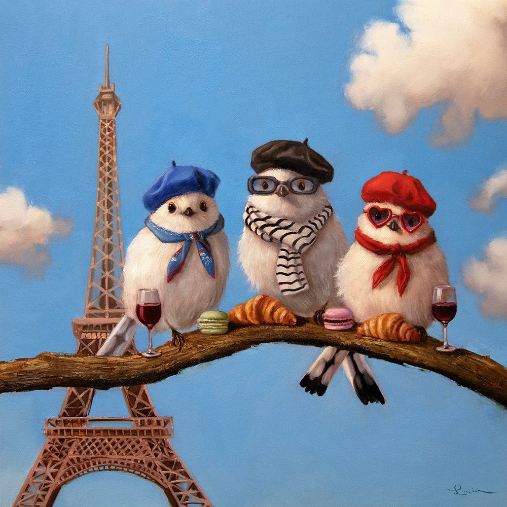 Parisian Chic art print by Lucia Heffernan for $57.95 CAD