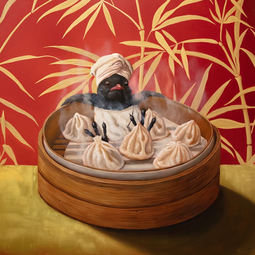 Bamboo Steamer art print by Lucia Heffernan for $57.95 CAD
