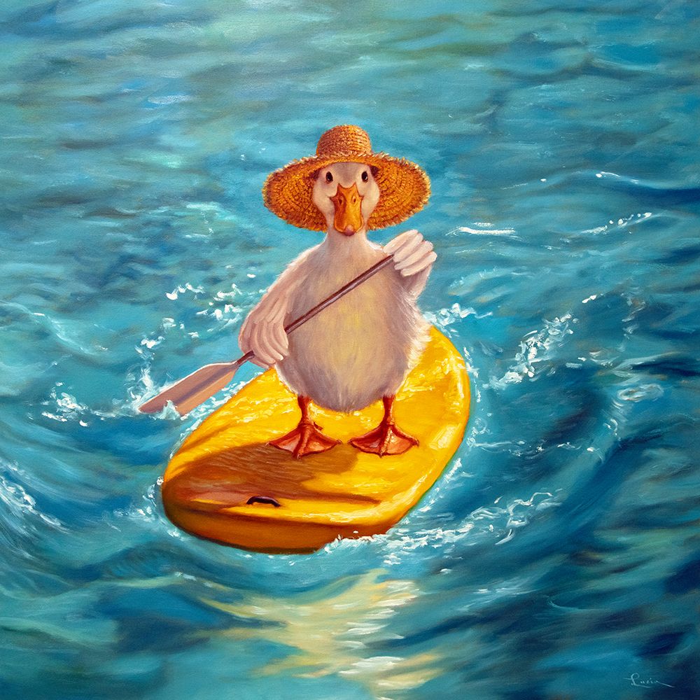 The Paddler art print by Lucia Heffernan for $57.95 CAD