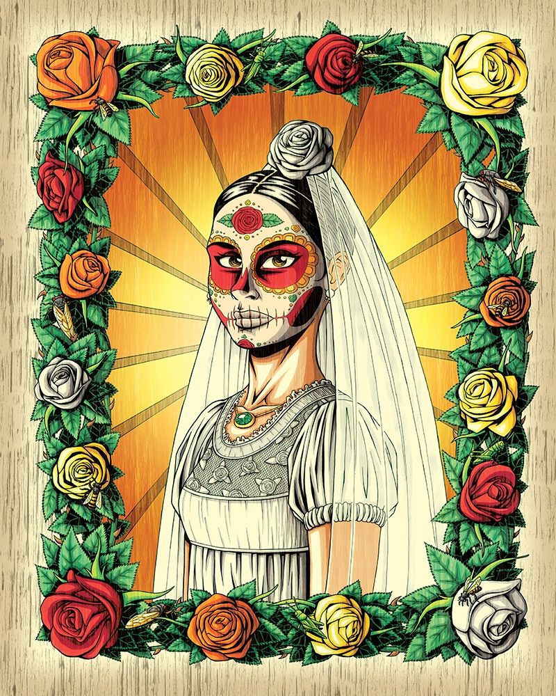 Muerta Bride art print by Nicholas Ivins for $57.95 CAD