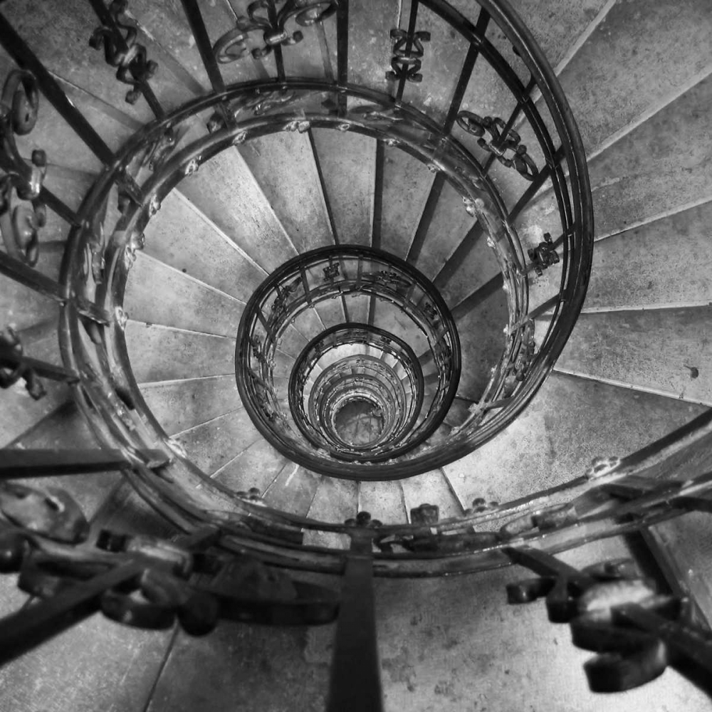 Spiral Staircase No. 2 art print by PhotoINC Studio for $57.95 CAD