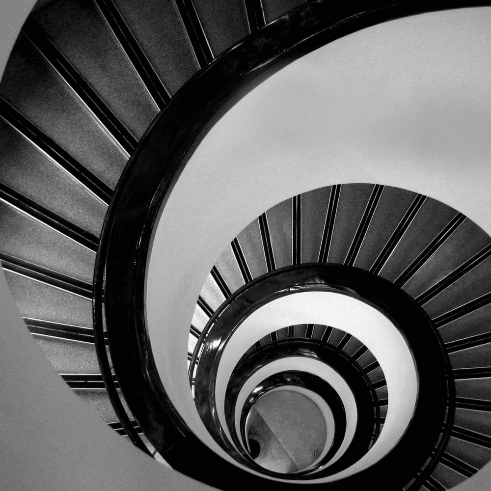 Spiral Staircase No. 3 art print by PhotoINC Studio for $57.95 CAD