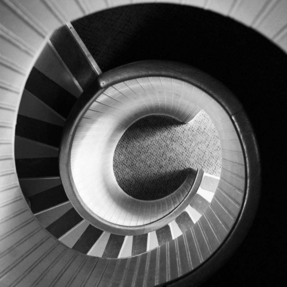 Spiral Staircase No. 4 art print by PhotoINC Studio for $57.95 CAD