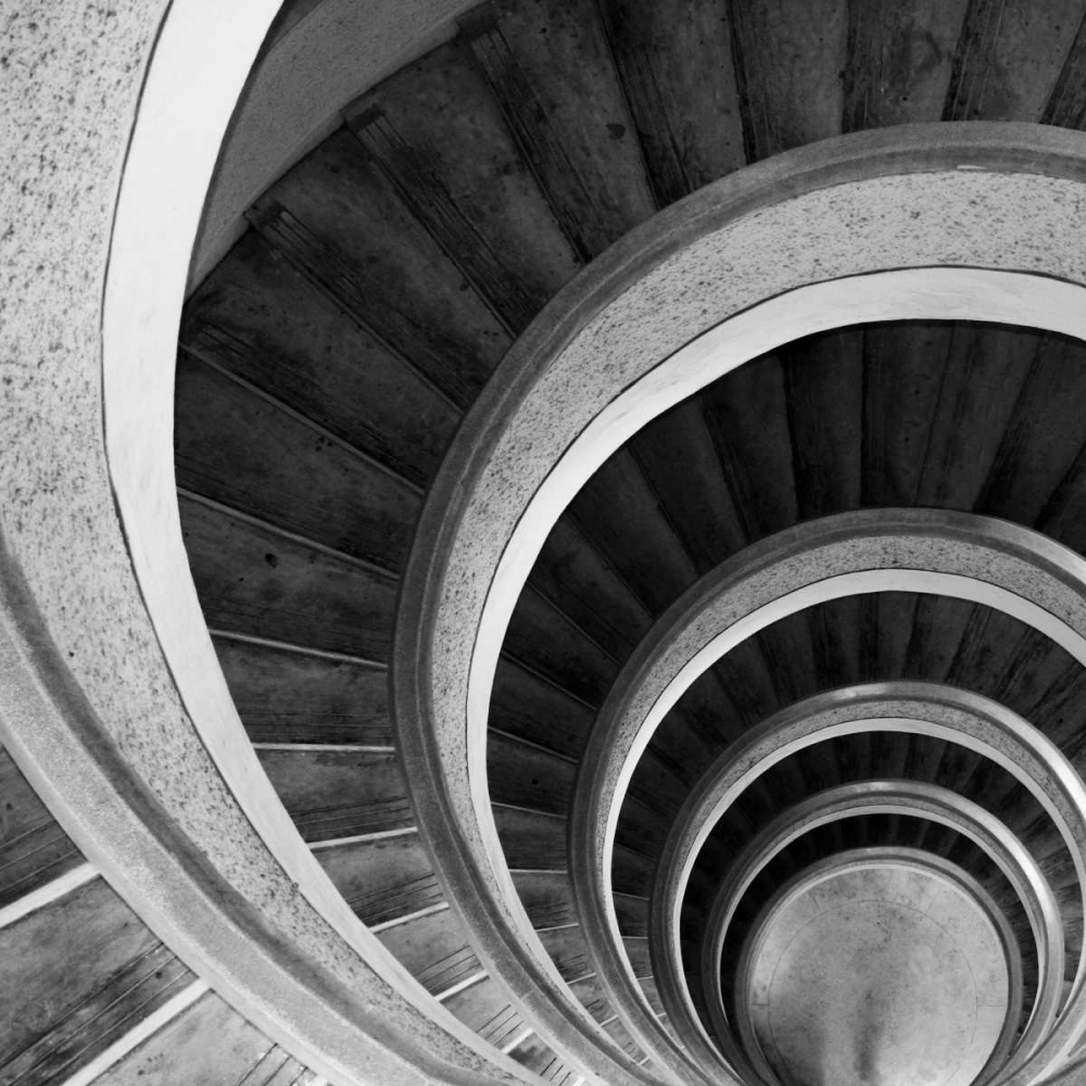 Spiral Staircase No. 6 art print by PhotoINC Studio for $57.95 CAD