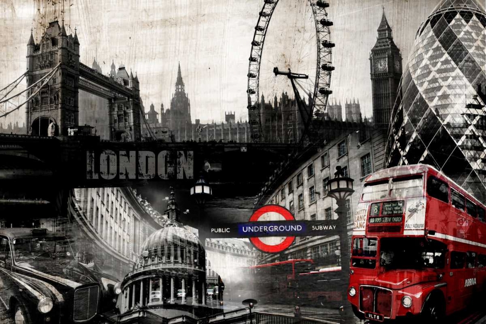 London art print by GraphINC for $57.95 CAD