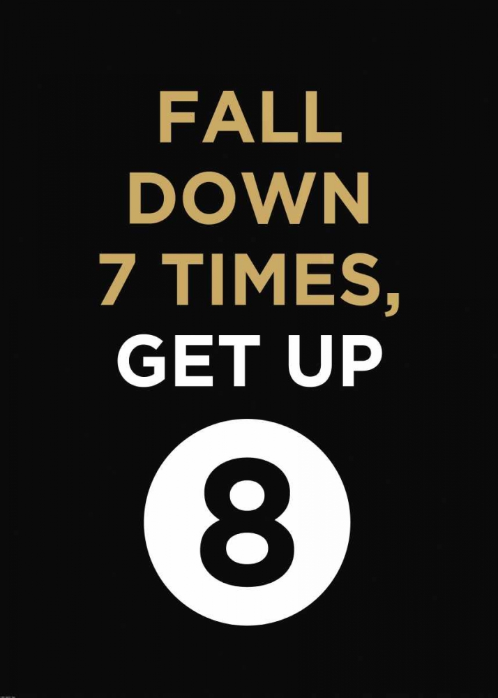 Fall Down art print by GraphINC for $57.95 CAD