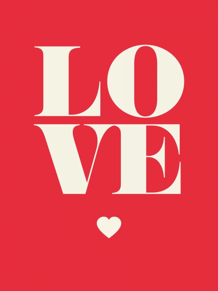 Love art print by GraphINC for $57.95 CAD