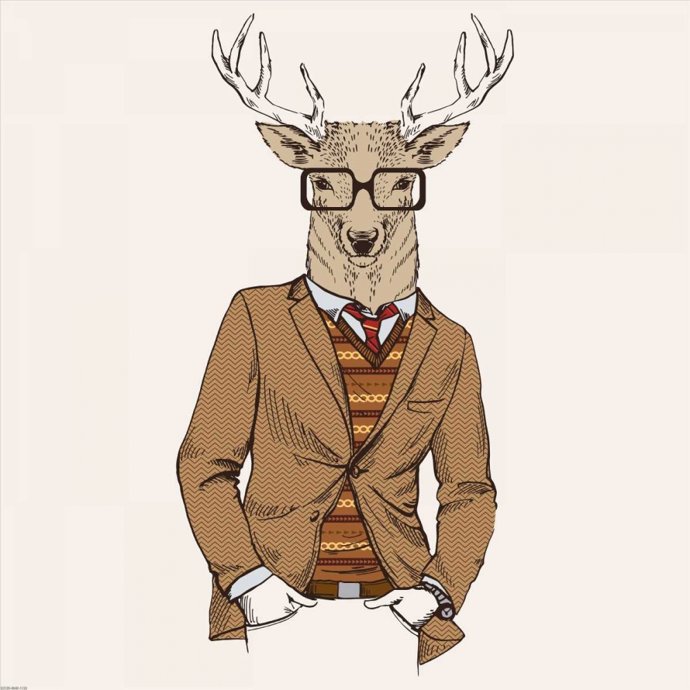 Deer-man 1 art print by GraphINC for $57.95 CAD
