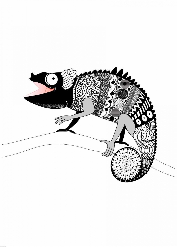 Gecko art print by GraphINC for $57.95 CAD