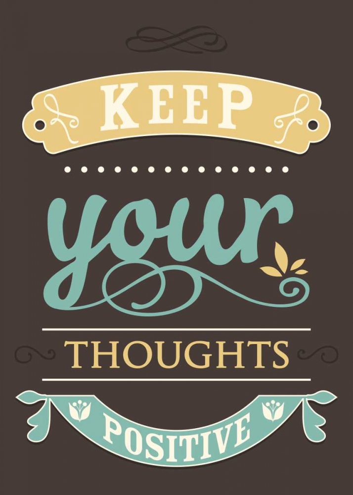 Keep Your Thoughts art print by GraphINC for $57.95 CAD
