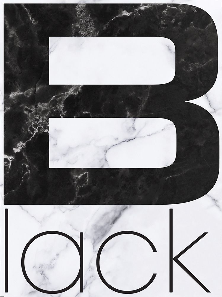 Black Marble art print by TypeLike for $57.95 CAD
