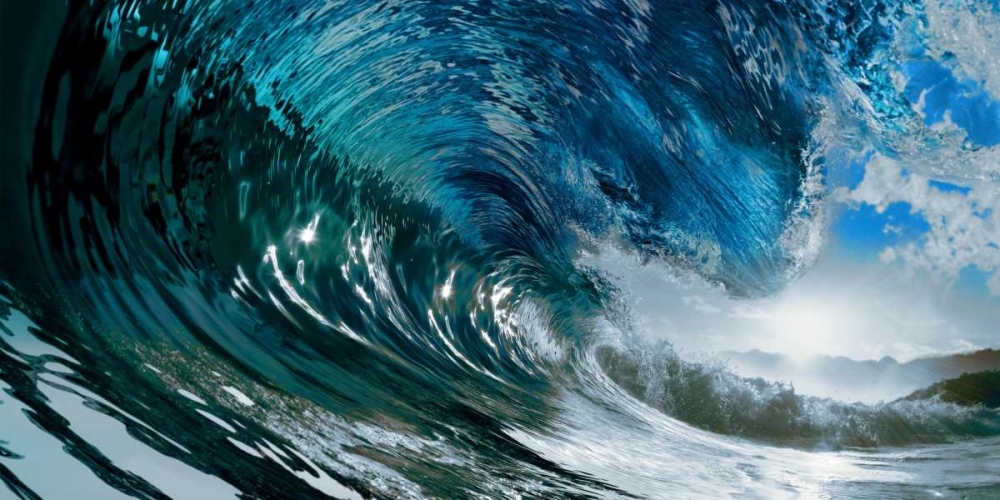 The Wave art print by PhotoINC Studio for $57.95 CAD