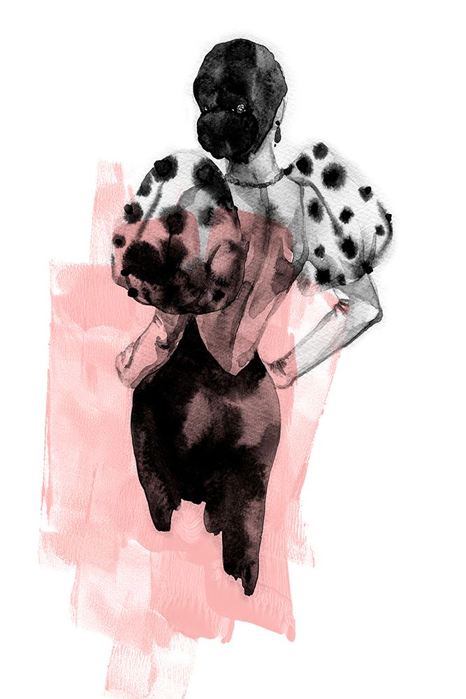 Figure Pink art print by Incado for $57.95 CAD