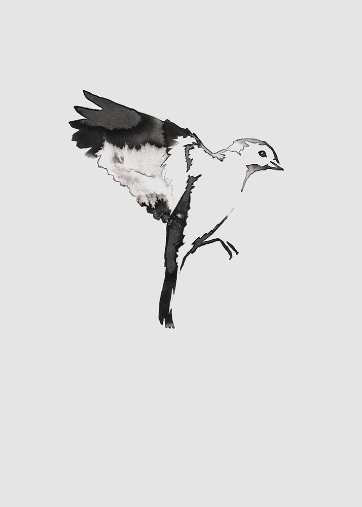 Flying Bird I art print by Incado for $57.95 CAD