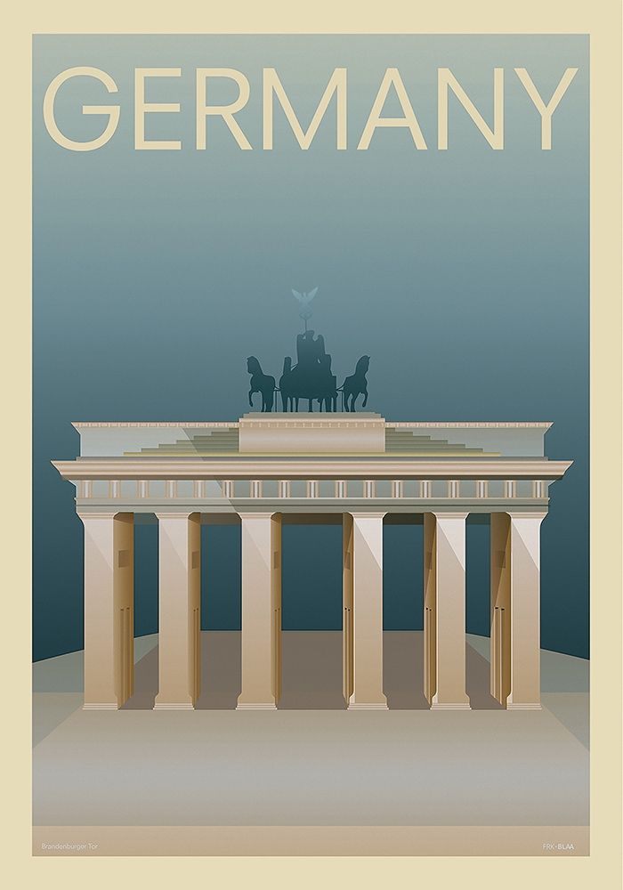 Germany art print by Incado for $57.95 CAD