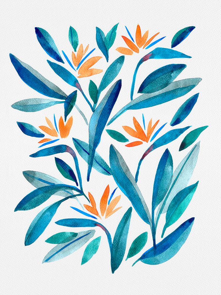 Bird of Paradise Flower 1 art print by Cami Juncos for $57.95 CAD