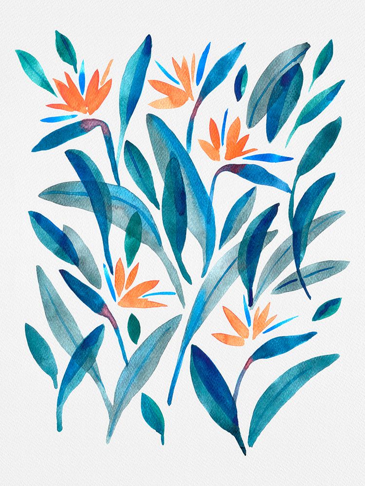 Bird of Paradise Flower 2 art print by Cami Juncos for $57.95 CAD
