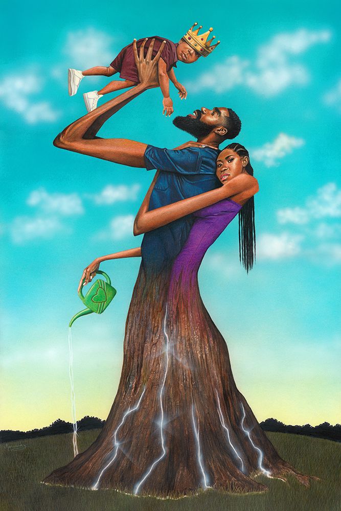 Growth (Family) art print by Manasseh Johnson Sr for $57.95 CAD