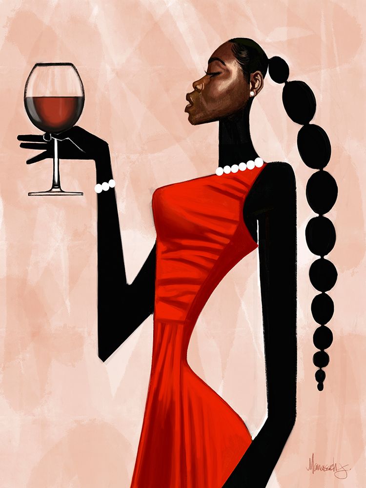 Toast (Woman) art print by Manasseh Johnson Sr for $57.95 CAD