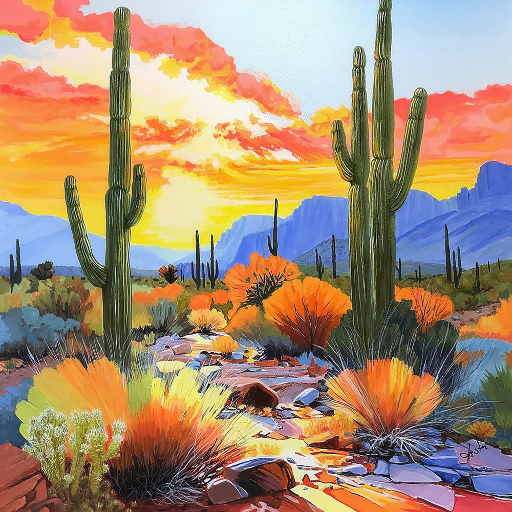 Desert Splendor art print by John Jaster for $57.95 CAD