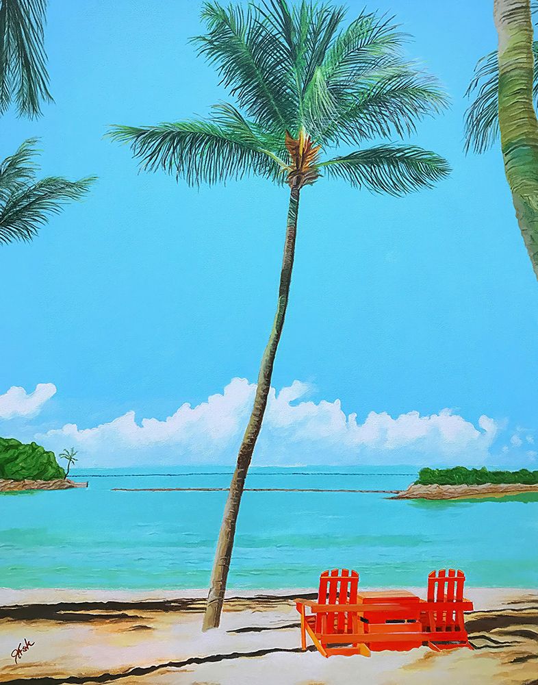 Dreaming of Palm Trees art print by John Jaster for $57.95 CAD