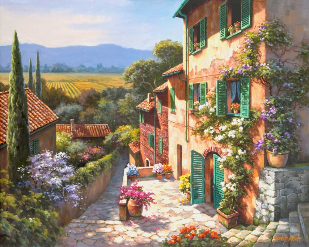 Spring in the Valley art print by Sung Kim for $57.95 CAD