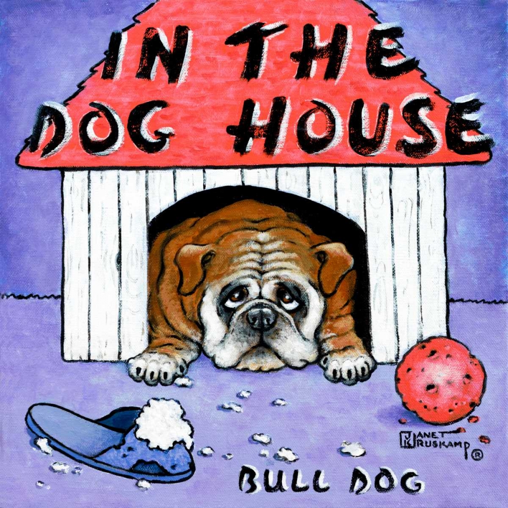 In the Dog House art print by Janet Kruskamp for $57.95 CAD
