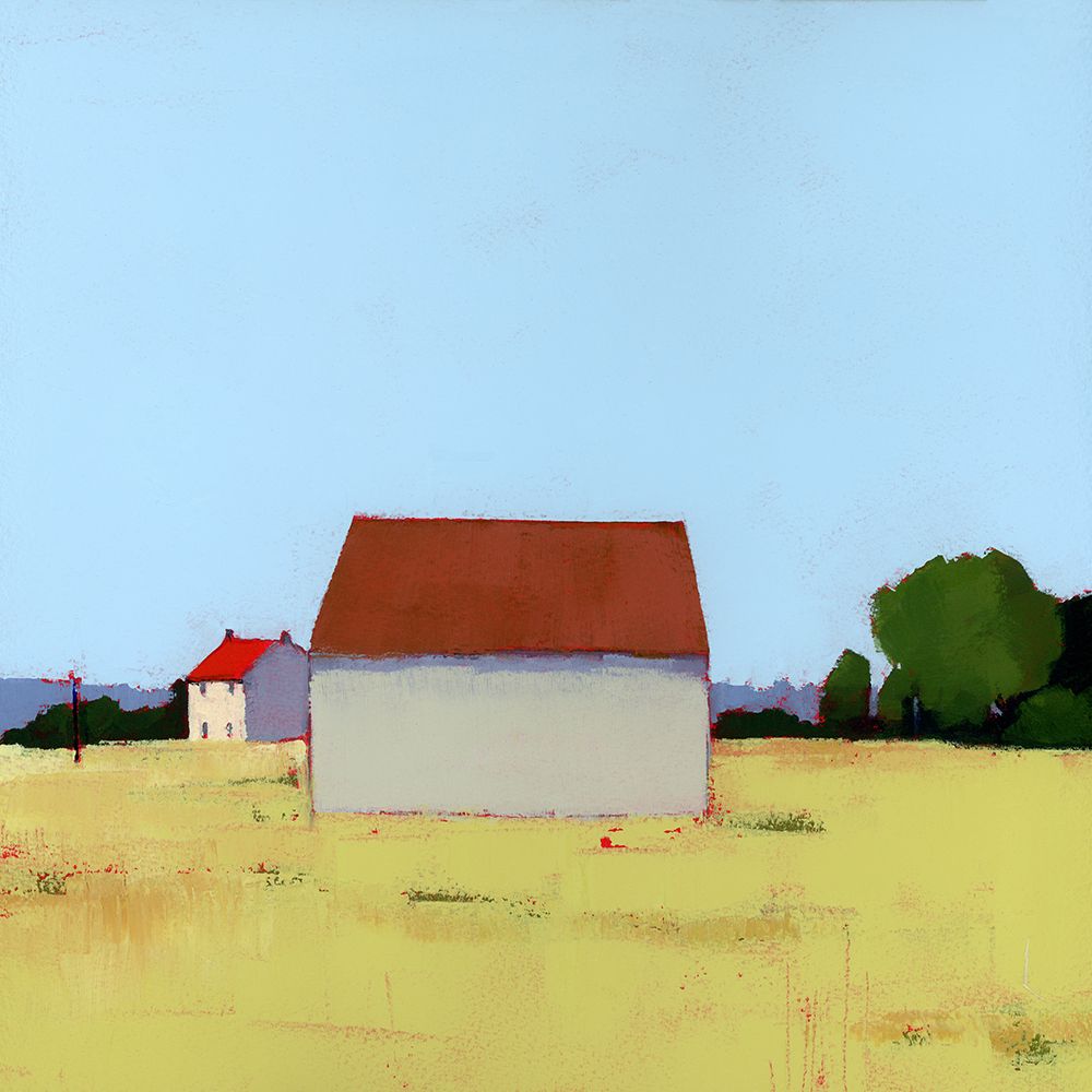 House Beyond art print by Ruth LaGue for $57.95 CAD