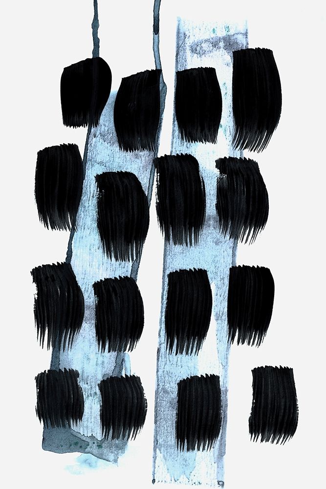 Black White Blue art print by Iris Lehnhardt for $57.95 CAD