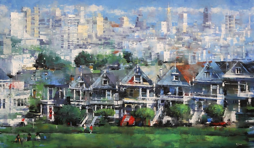 Painted Ladies art print by Mark Lague for $57.95 CAD