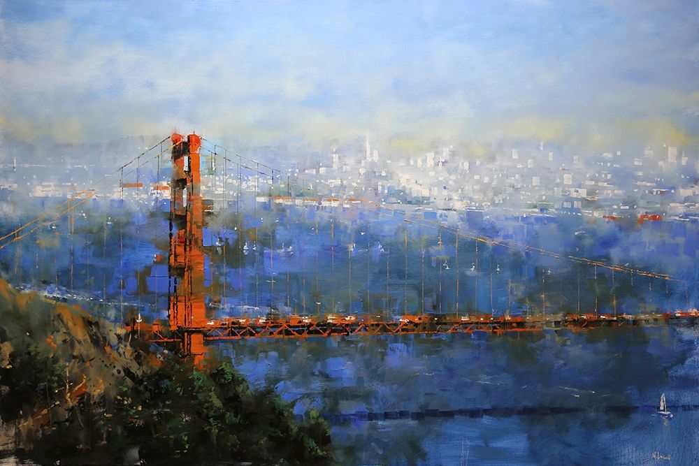 Golden Gate Afternoon art print by Mark Lague for $57.95 CAD