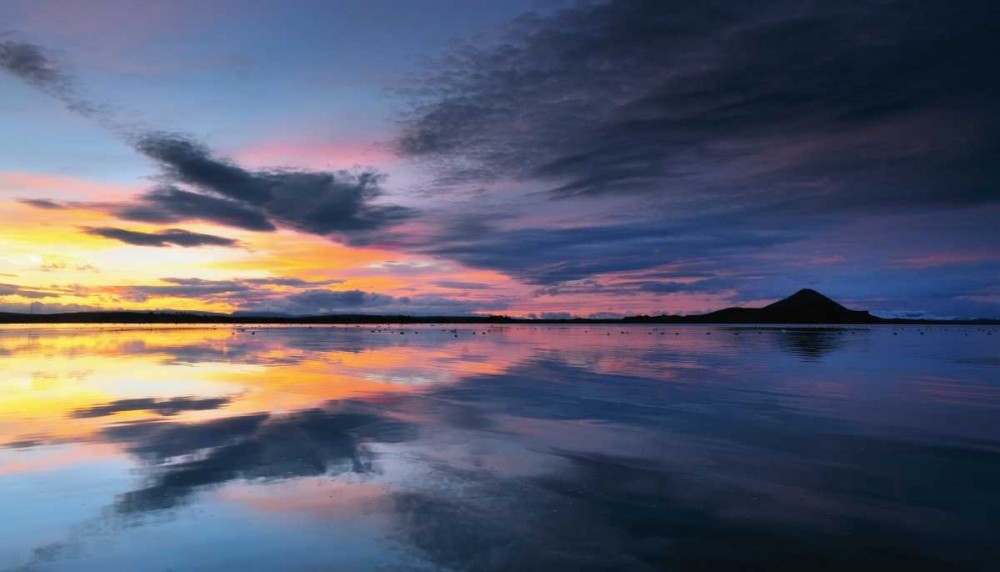 Lake Myvatn Reflections art print by Andy Mumford for $57.95 CAD