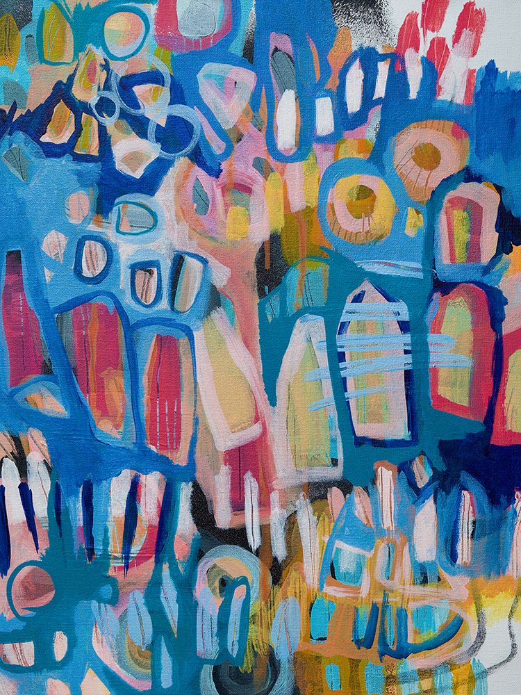 Crazy Abstract Gardens No. 11 art print by Lindsey McAlister for $57.95 CAD